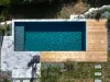 Piscine Saint-Ismier terrasse